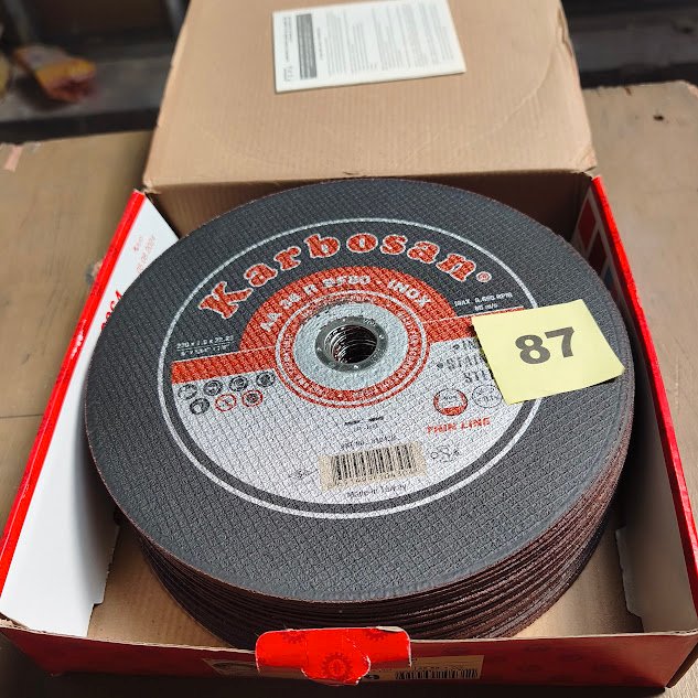 Discos Abrasivos Karbosan para Corte Inox y Metal