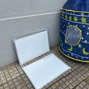 Carpa Infantil Azul Estrellada y 2 Pizarras Blancas - imagen 5