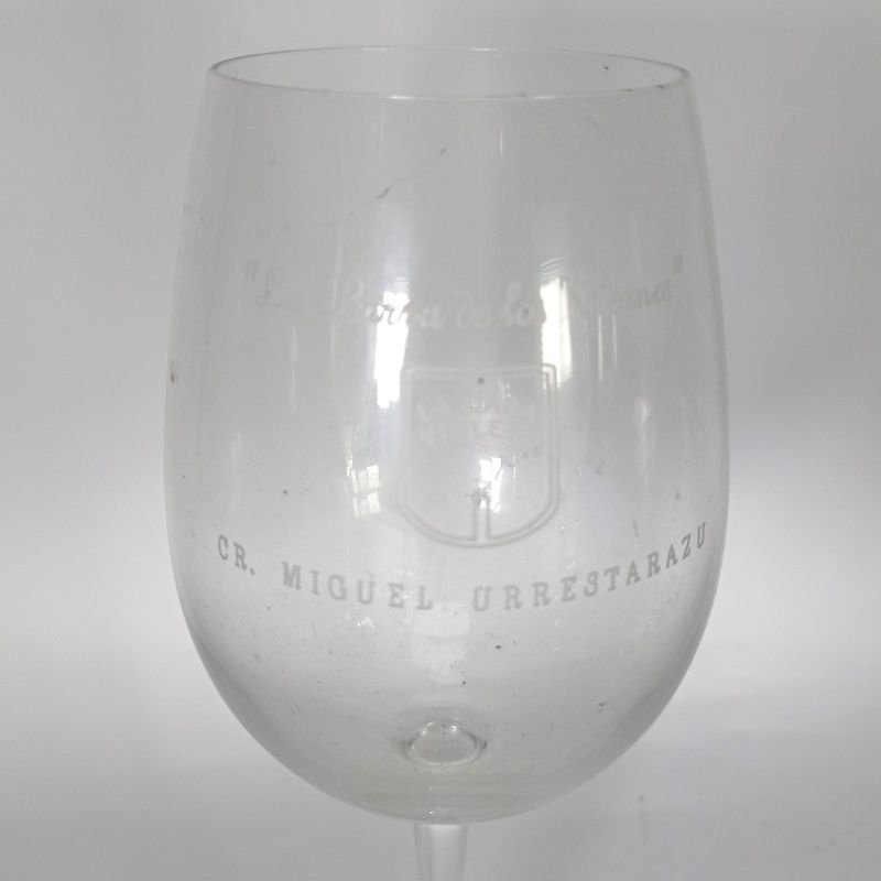 Siete copas para vino con publicidad de La Casa Violeta - imagen 4