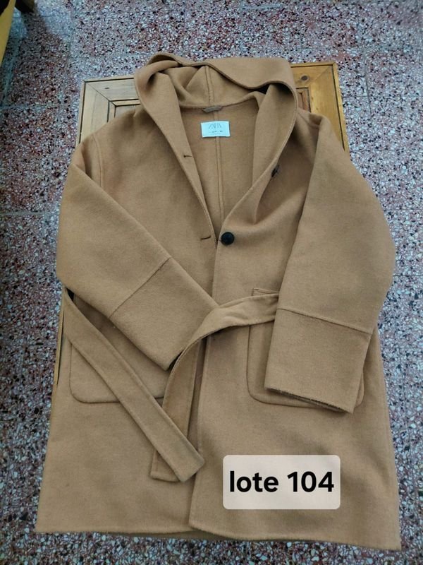 Tapado de Paño Camel Zara Talle 13-14