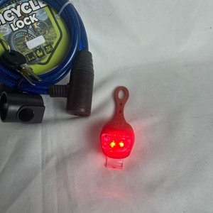 Kit Accesorios para Bicicleta: Candado, Soporte para Celular y Luz Roja - imagen 4