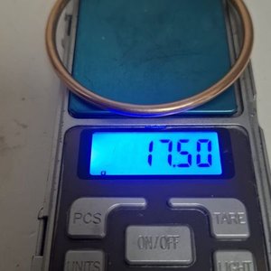 Pulsera Esclava Gruesa Enchapada en Oro - imagen 2