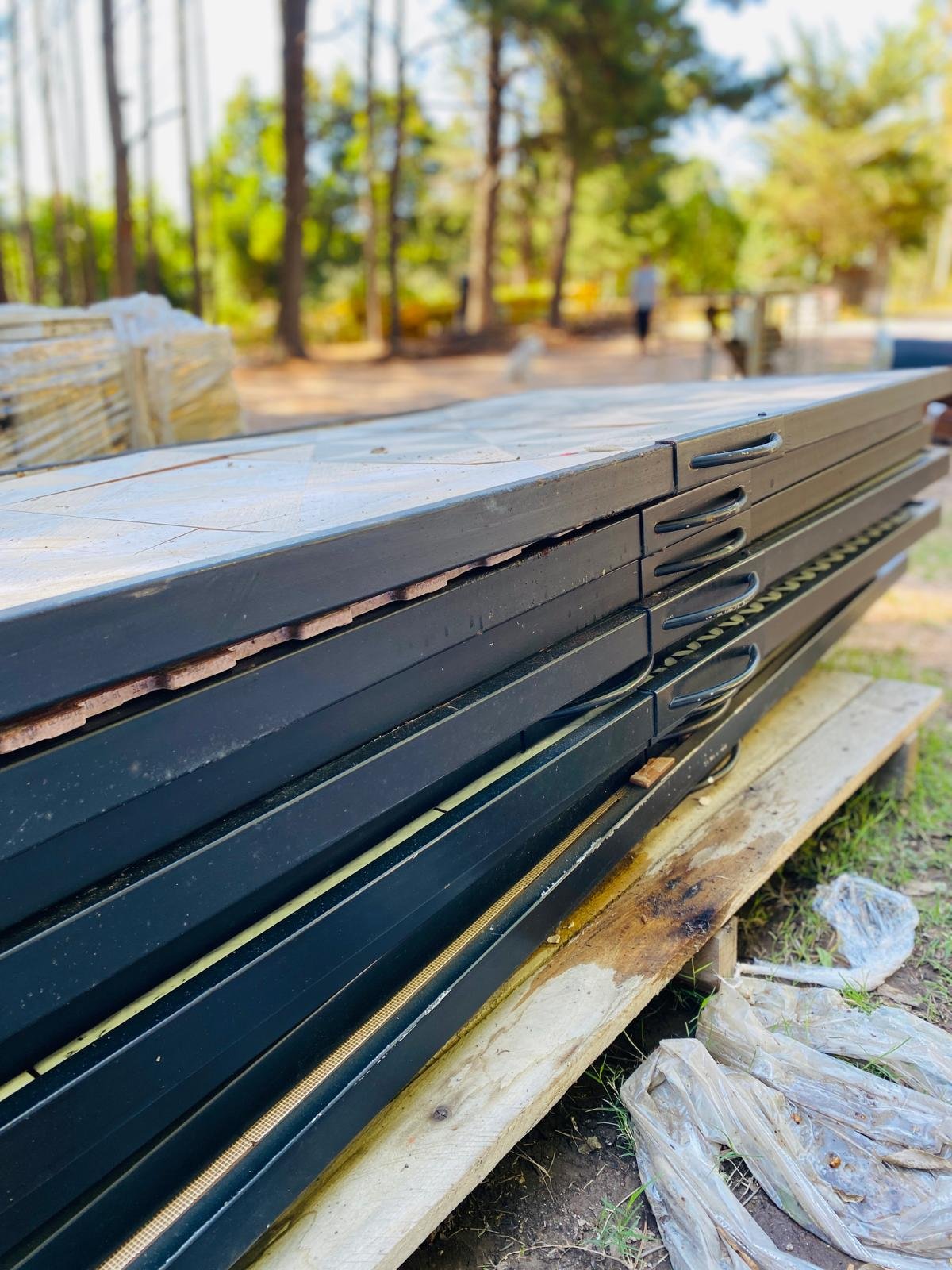 Item lote-x7-estructuras-en-hierro-182x081-m - Image 2