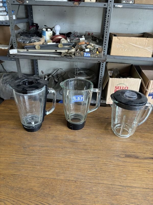 Vasos de licuadora de vidrio en buen estado - imagen 3