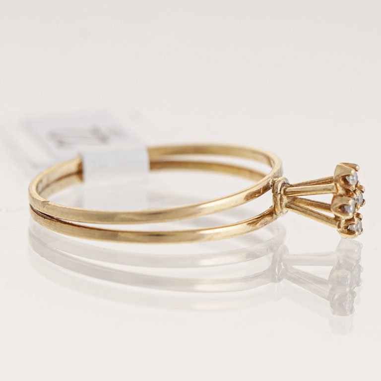 Anillo de Oro con Brillantes - imagen 2