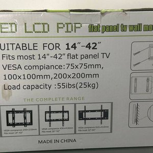 Soportes de Pared Metálicos para TV LCD/LED de 14" a 42" - imagen 5