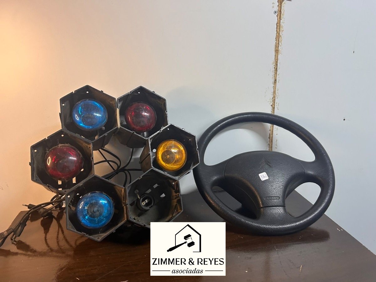 Volante y Luces Decorativas Estilo Panal