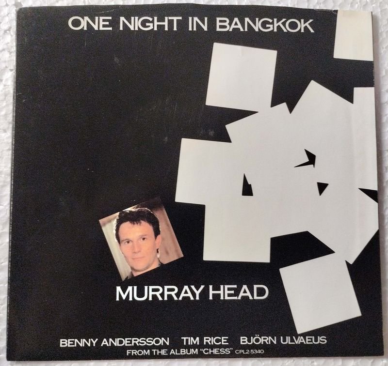 Lote siguiente: Vinilo de Murray Head: 'One Night in Bangkok' del álbum 'Chess'