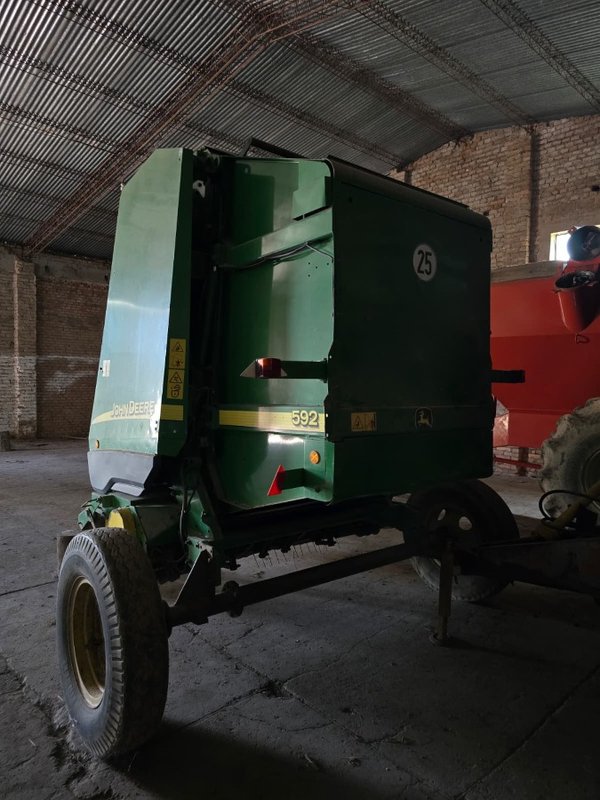 Enfardadora John Deere 592 - Maquinaria para la agricultura - imagen 8