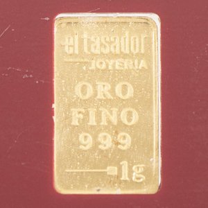 Lingote de Oro Fino 999 de 1 gramo de El Tasador Joyería - imagen 2