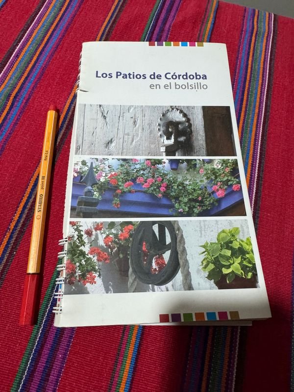 Libros sobre patios premiados en festivales de Córdoba