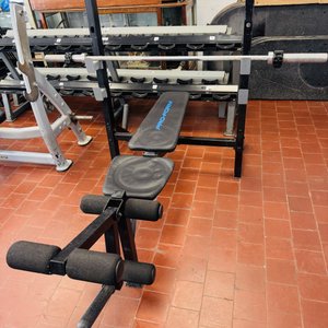 Banco Multifunción Pro Form con Barra y Topes para Entrenamiento - imagen 1