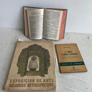 Lote anterior: Exposición de Arte Religioso Retrospectivo y Biblias Antiguas