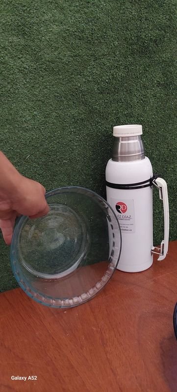Par de fuentes de vidrio colorido y vibrante - imagen 6