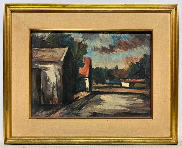 Lote anterior: Pintura de Casimiro Motta - Calle