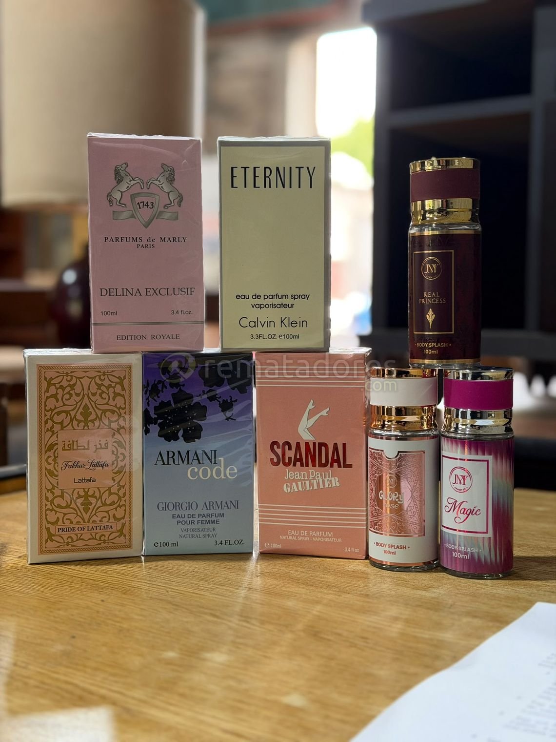 Set de Perfumes y Body Splashes de Marca