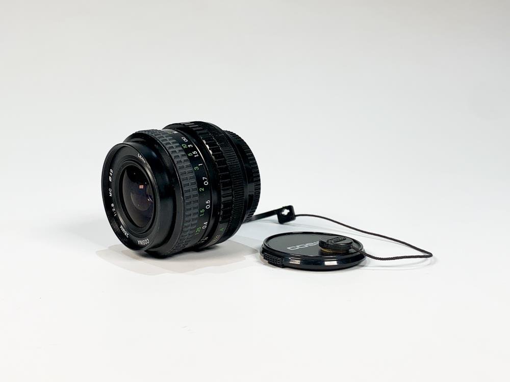 Lente Canon Cosina 28mm f/2.8 MC Made in Japan