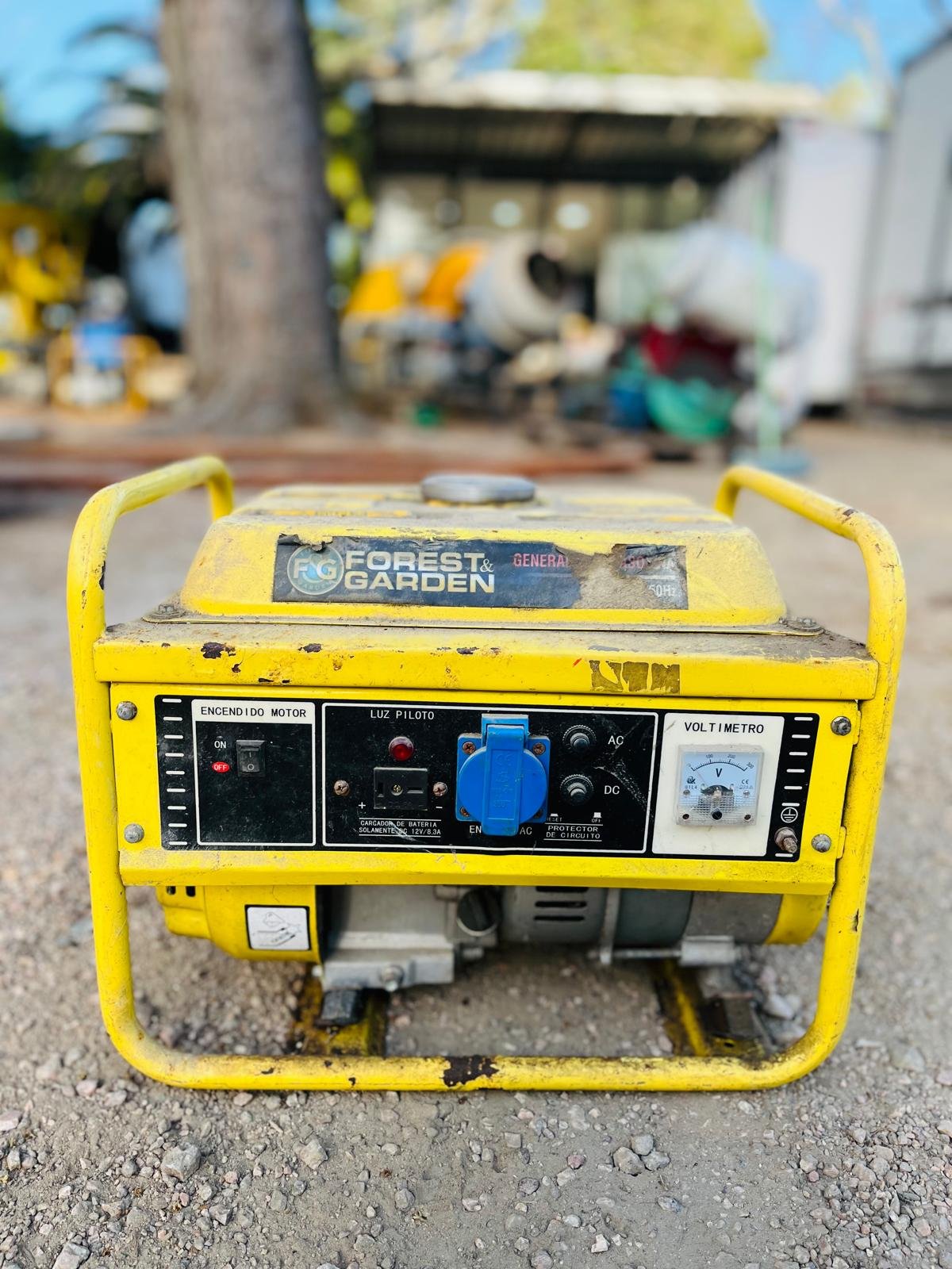 Generador Forest Garden 3.5 HP Amarillo