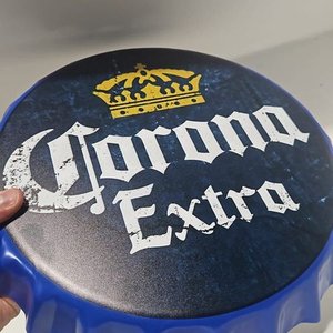 Lote siguiente: Cartel Decorativo Chapa Corona Extra Tapa Cerveza