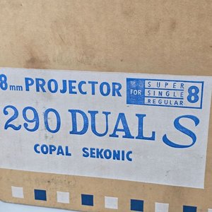 Proyector 8mm Copal Sekonic 290 Dual S Japonés con Caja - imagen 3