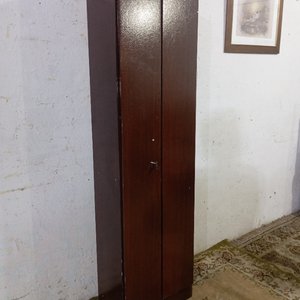 Mueble Auxiliar de MDF Color Marrón con Dos Puertas - imagen 3