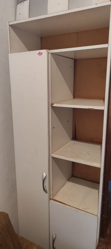 Placard Blanco 2 Puertas con 3 Estantes