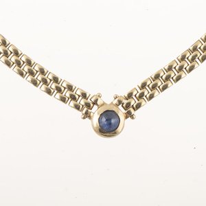 Gargantilla de Oro 18k con Zafiros, Modelo Panther - imagen 2