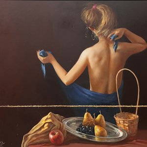 Lote siguiente: Oleo "Desnudo de espaldas" de Juan Montans - 60 x 75 cm