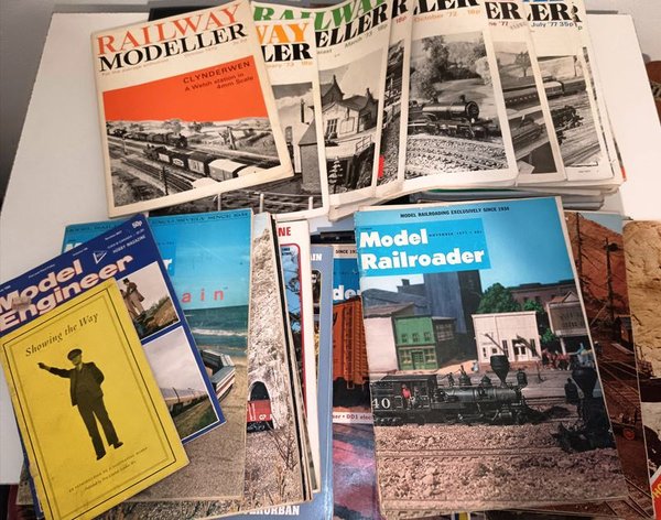 Gran lote de revistas sobre ferromodelismo en inglés - imagen 2