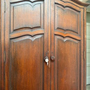 Ropero Provenzal de Madera Roble con Llaves - imagen 4