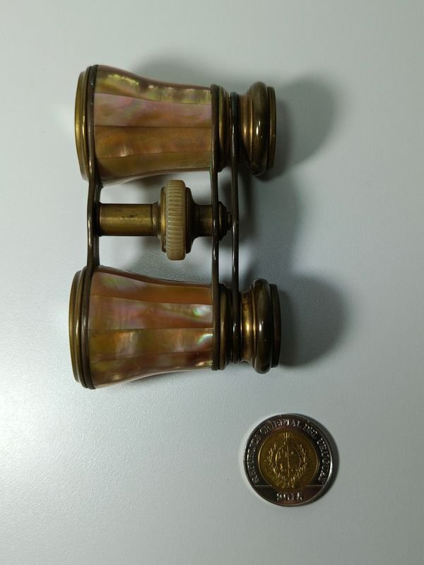 Binoculares de teatro vintage para ópera y espectáculos - imagen 2
