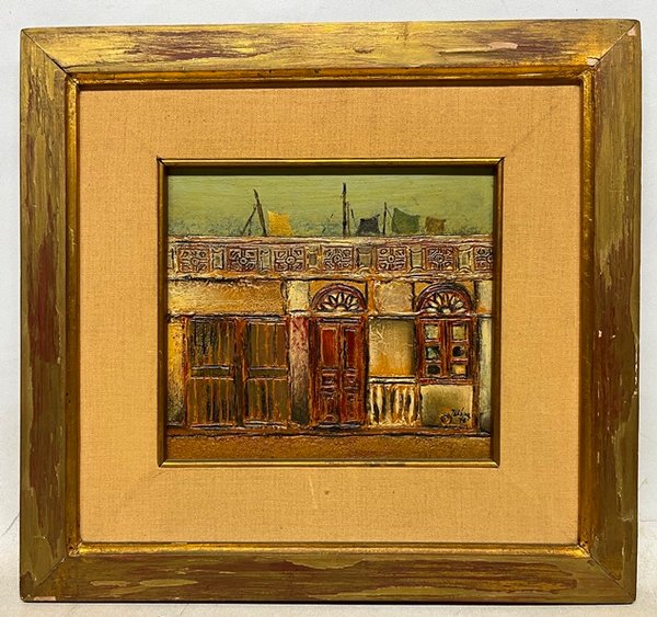 Lote siguiente: Pintura de Julian Llopez - Fachada