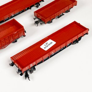 Cuatro Vagones Chata de Tren Fleischmann - imagen 6