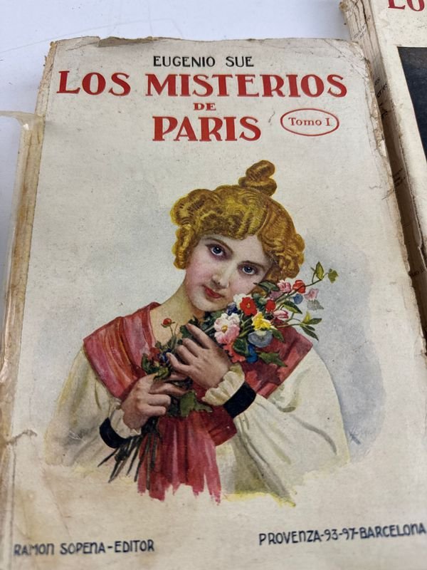 Libro antiguo de misterios de Paris - imagen 3