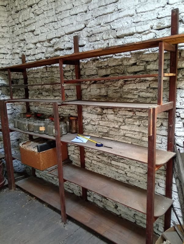 Estantería de Madera con 6 Estantes y Tablas de 10mm