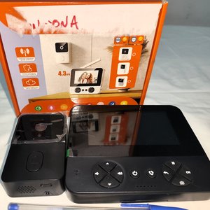 Timbre Intercomunicador con Cámara, Audio y Pantalla de 4.3" - Nuevo en Caja - imagen 1