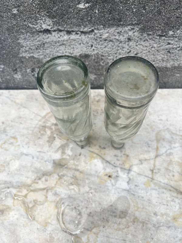 Dos botellas de Pepsi Cola vacías en excelente condición - imagen 6