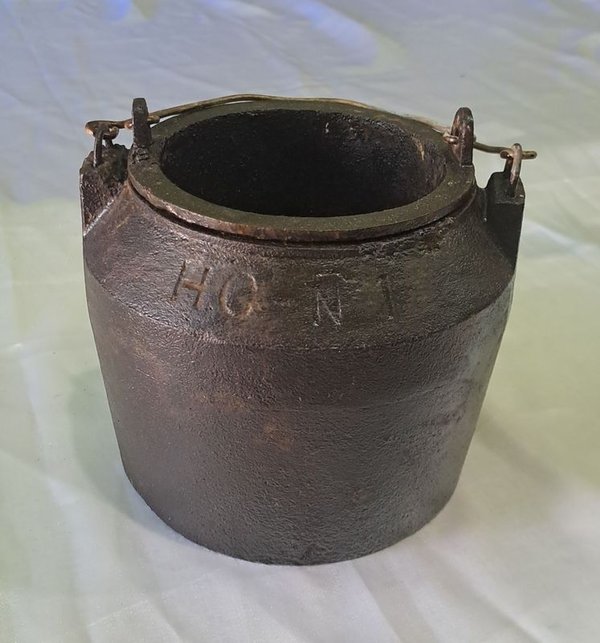 Antiguo Colero de Hierro Fundido Modelo HO-N1 en Excelentes Condiciones - imagen 1