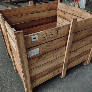 Cajón Grande de Madera Rústico - imagen 2