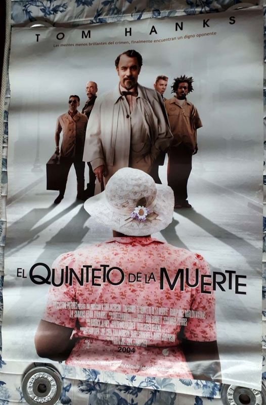 Poster Original "El Quinteto de la Muerte" (The Ladykillers) con Tom Hanks - 2004 - imagen 1