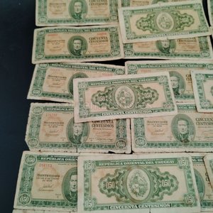 Billetes Uruguayos de 50 Centésimos (Serie 1939) - imagen 3