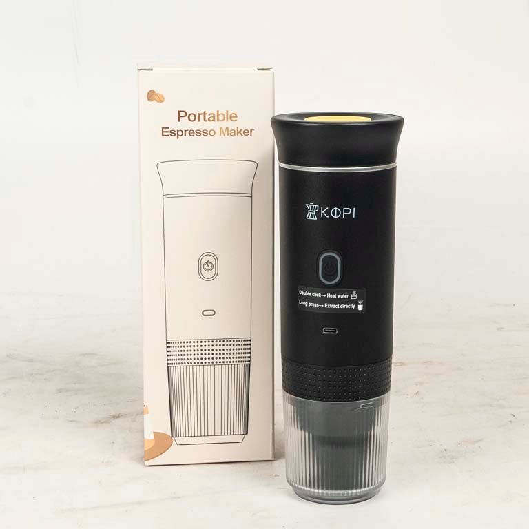 Molinillo Eléctrico Portátil para Café, Negro