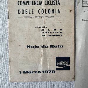 Documentación Histórica Ciclismo: Federación Ciclista del Uruguay 1970 - imagen 1
