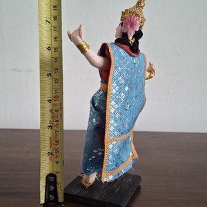 Lote de 3 Miniaturas Persas y Muñeca Tailandesa de Danza - imagen 3