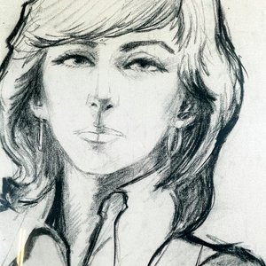 Cuadro al pastel: Retrato de dama, firmado y fechado - imagen 2