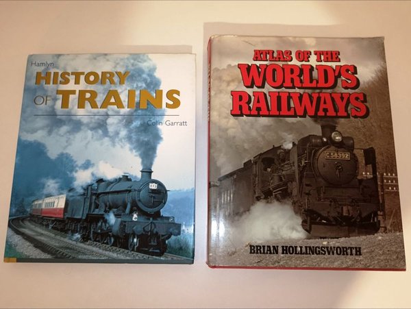 Libros sobre trenes en excelente condición - imagen 1