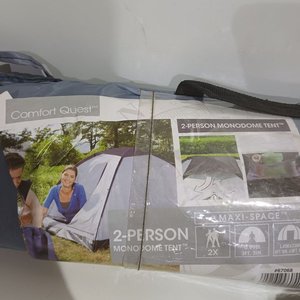 Carpa de Camping para 2 Personas Comfort Quest, Bolso Gris - imagen 2