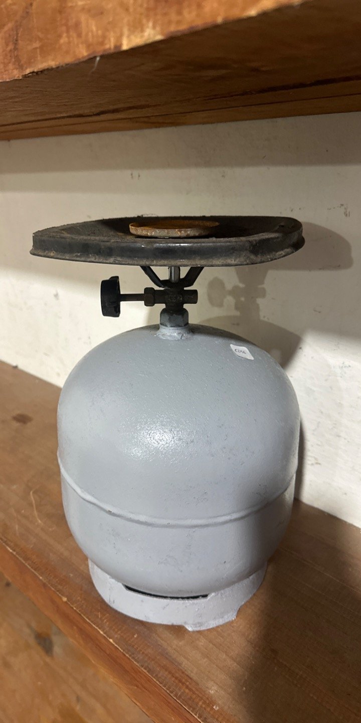 Garrafa de Gas Pequeña Gris