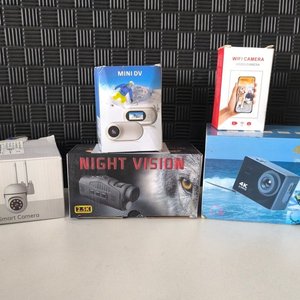Lote de Cámaras: Seguridad, Deportivas, Visión Nocturna y WiFi - imagen 1
