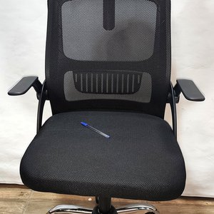 Silla de Escritorio Ergonómica Negra con Respaldo Lumbar y Apoyacabezas - imagen 4